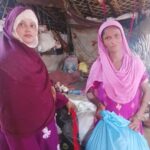 बीबी फातिमा फॉउंडेशन ने 8 गरीब परिवारों को दिए बर्तन और कपड़े